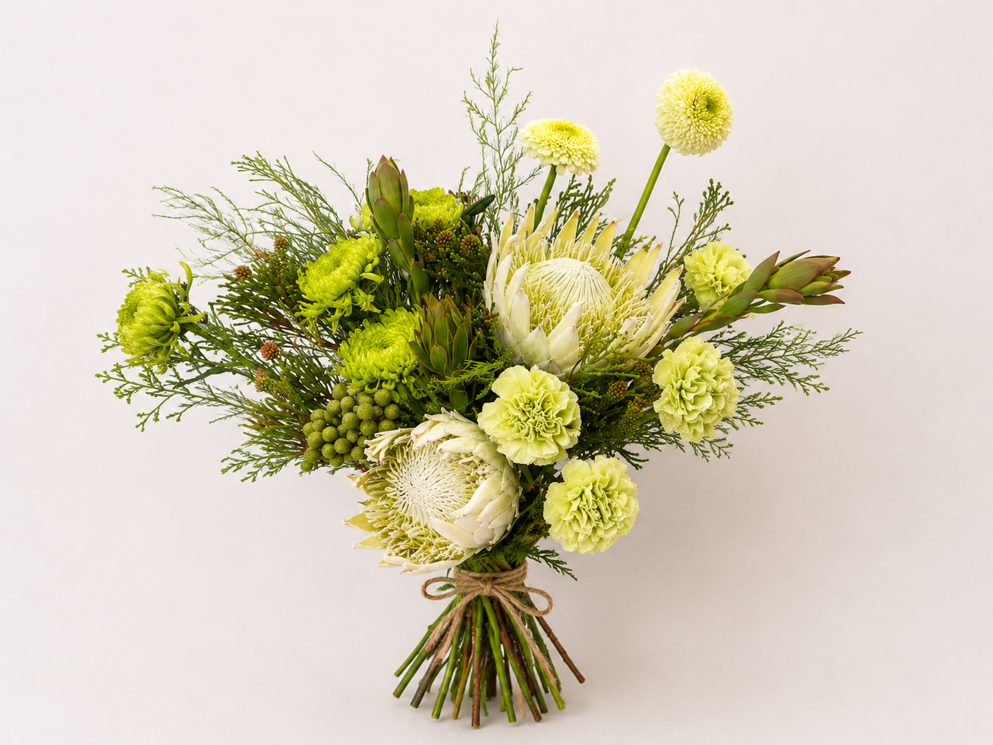 Green — Maua bouquet