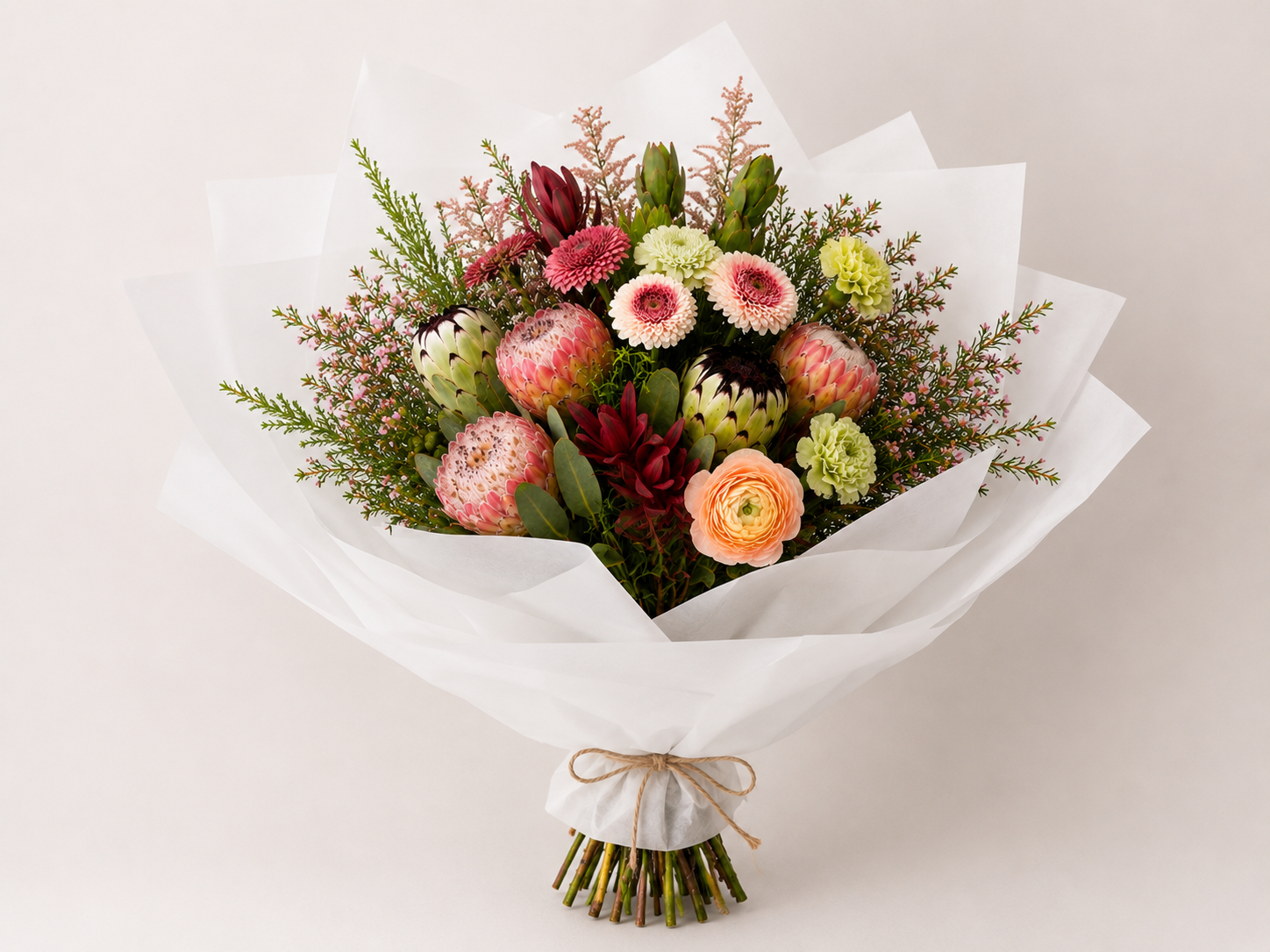 Red — Maua bouquet